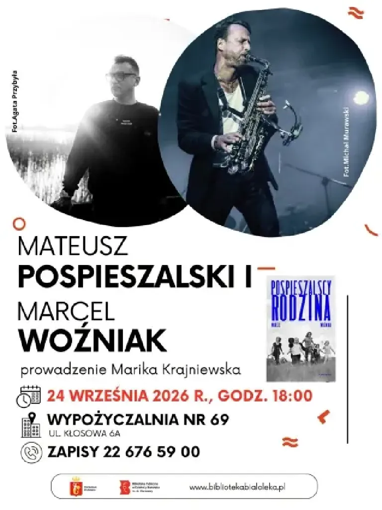 Pospieszalscy. Rodzina – spotkanie autorskie