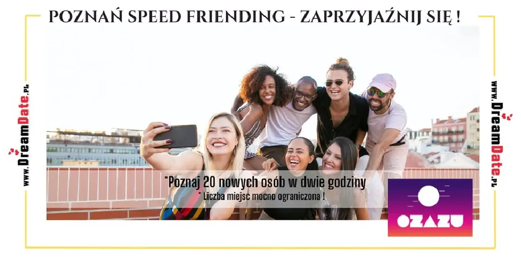 Poznań Speed Friending – spotkanie towarzyskie