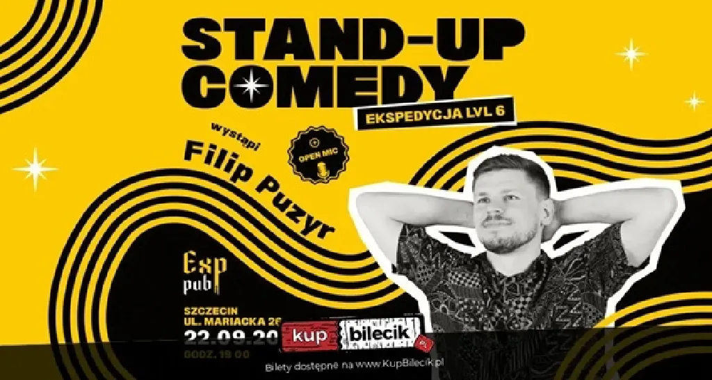 Ekspedycja Level 6 – stand-up Filipa Puzyra