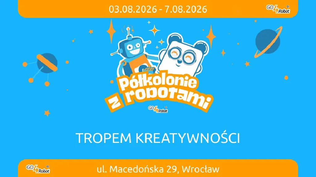 Półkolonia z robotyką Tropem Kreatywności