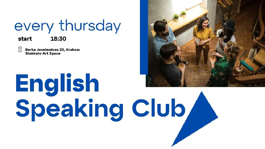 English Speaking Club – spotkania konwersacyjne