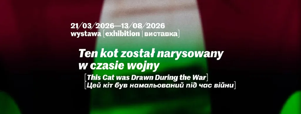 Ten kot został narysowany w czasie wojny – wystawa