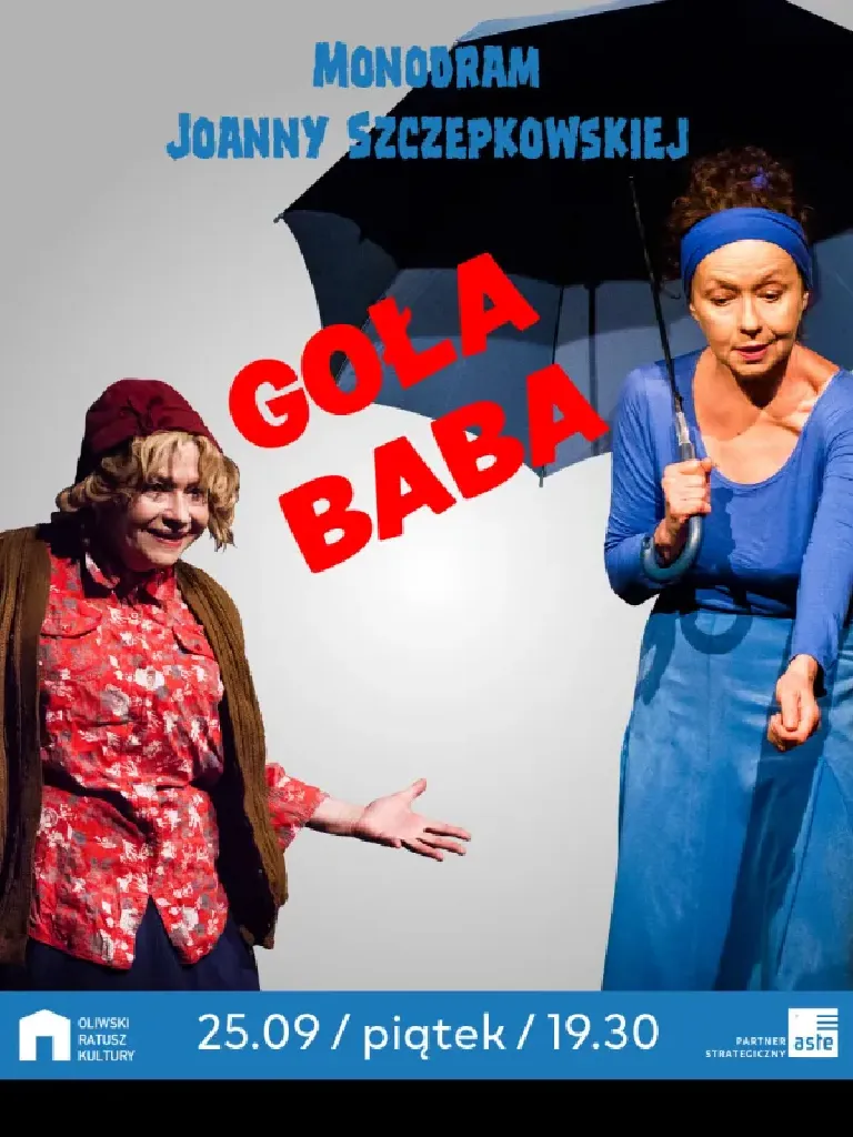 Goła Baba – monodram Joanny Szczepkowskiej