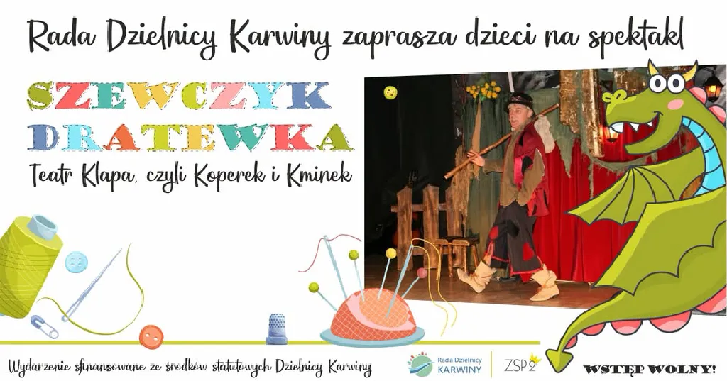 O Szewczyku Dratewce – spektakl dla dzieci