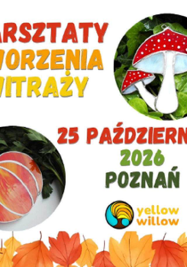 Witraże metodą Tiffany’ego – warsztaty