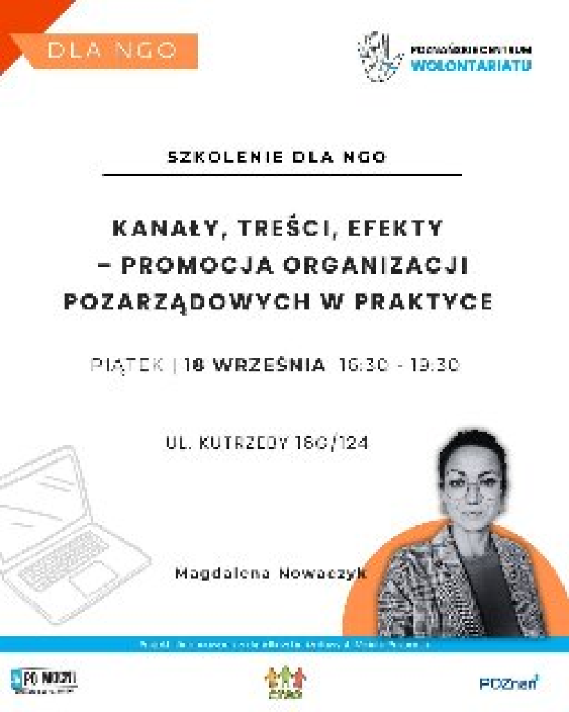 Kanały, treści, efekty – szkolenie z promocji dla NGO