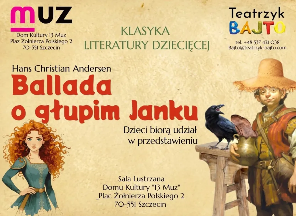 Głupi Jaś – spektakl dla dzieci