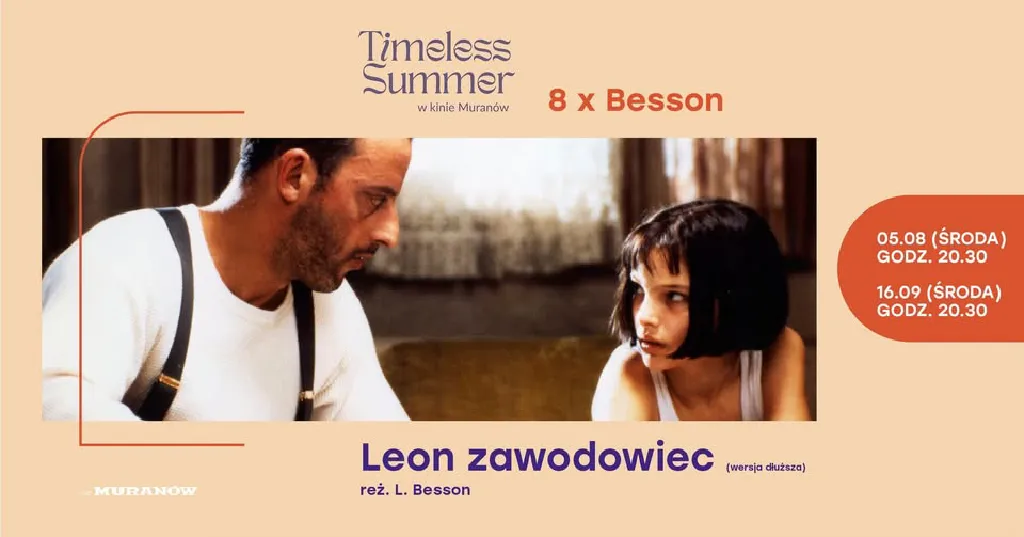 Leon zawodowiec – pokaz filmowy w kinie Muranów
