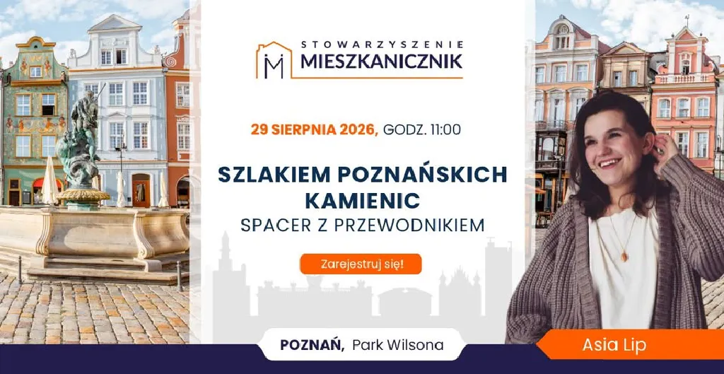 Szlakiem poznańskich kamienic – spacer z przewodnikiem