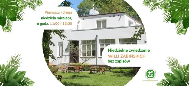 Willa Żabińskich – niedzielne zwiedzanie z przewodnikiem