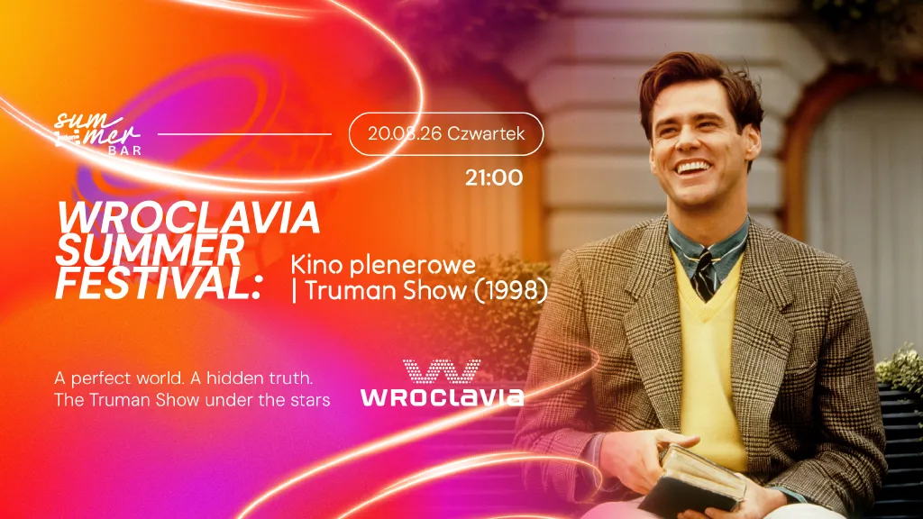 Truman Show – kino plenerowe na dachu Wroclavii