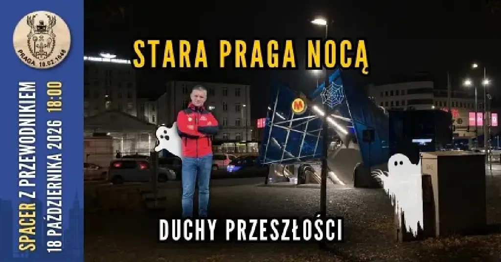 Stara Praga nocą – spacer z przewodnikiem PTTK