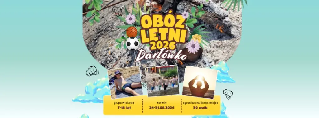 Obóz sportowy – Darłówko 2026