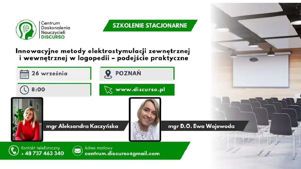 Elektrostymulacja w logopedii – szkolenie