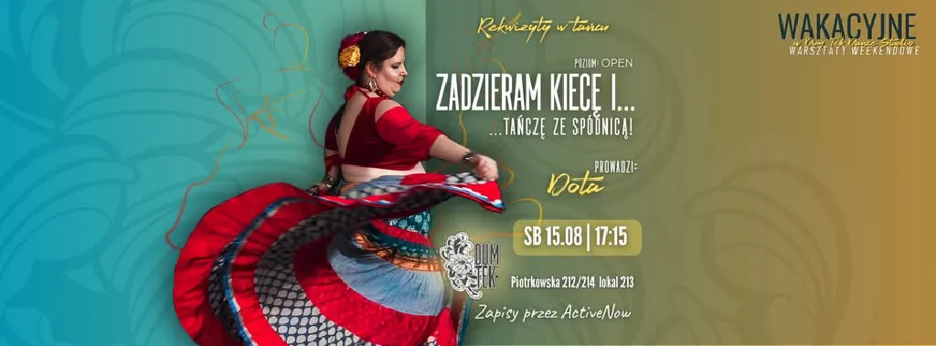 Zadzieram kiecę i tańczę – warsztaty taneczne