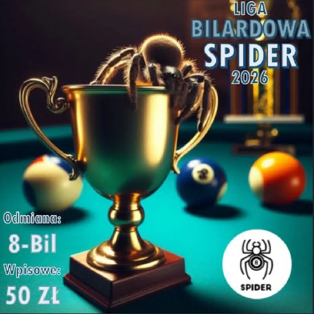 Liga Bilardowa Spider 2026 – turniej 8-bil