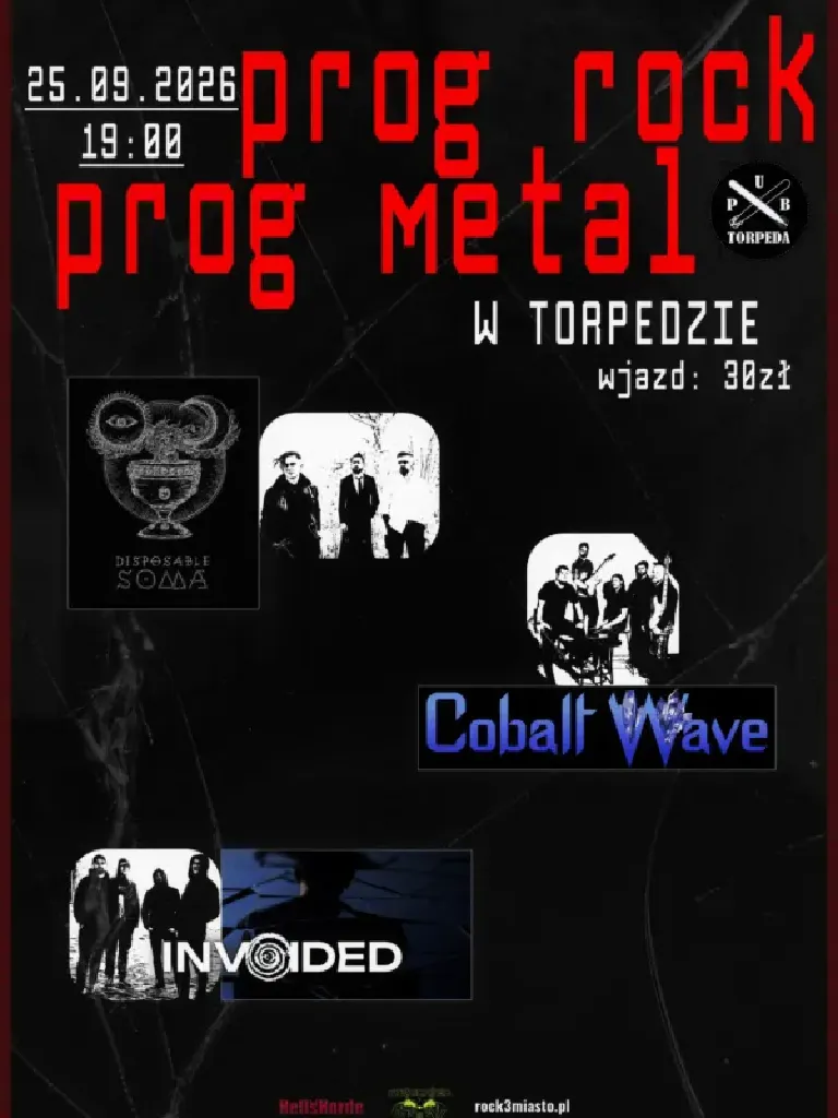 Cobalt Wave, Invoided, Disposable Soma – koncert