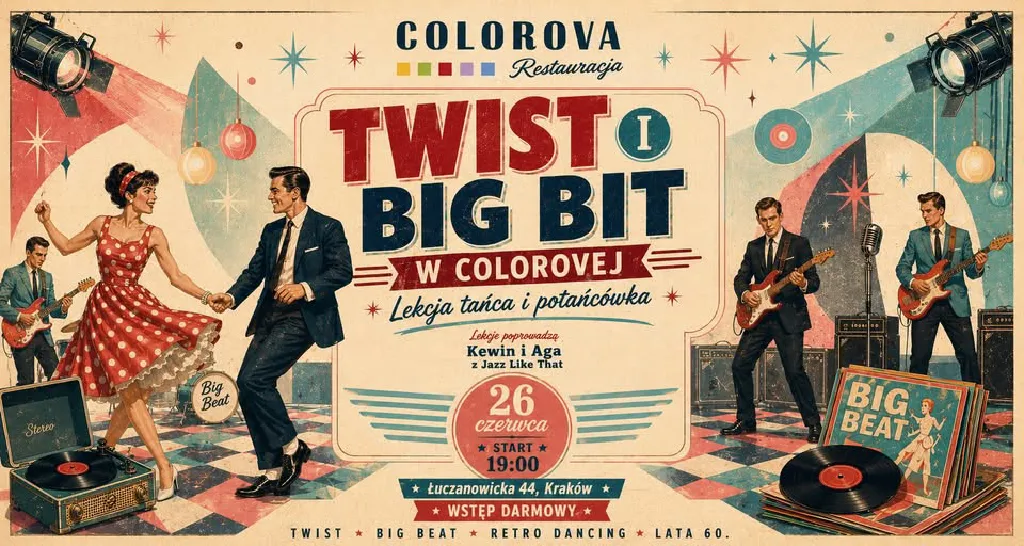 Potańcówka w stylu lat 60. – Twist i Big Bit