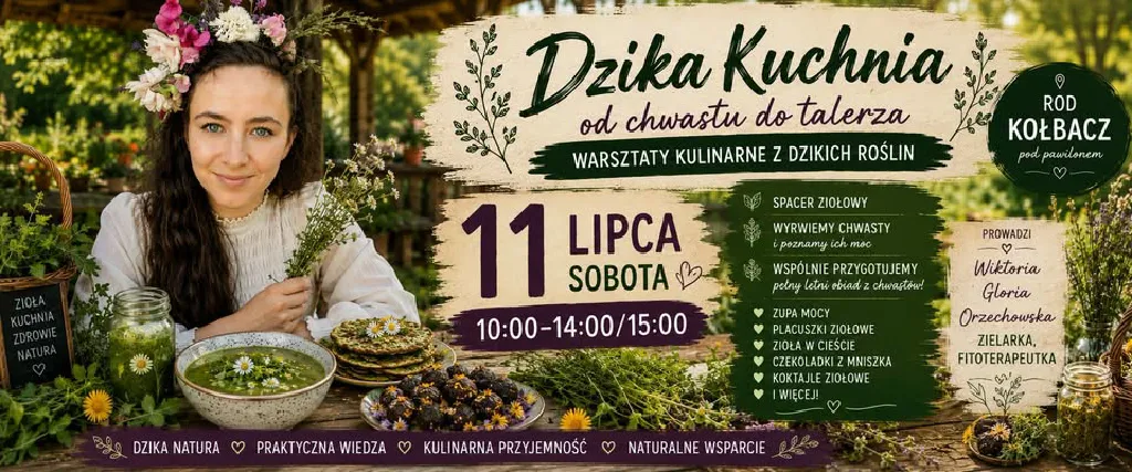 Od chwastu do talerza – warsztaty dzikiej kuchni
