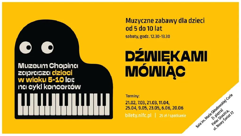 Dźwiękami mówiąc – koncerty dla dzieci