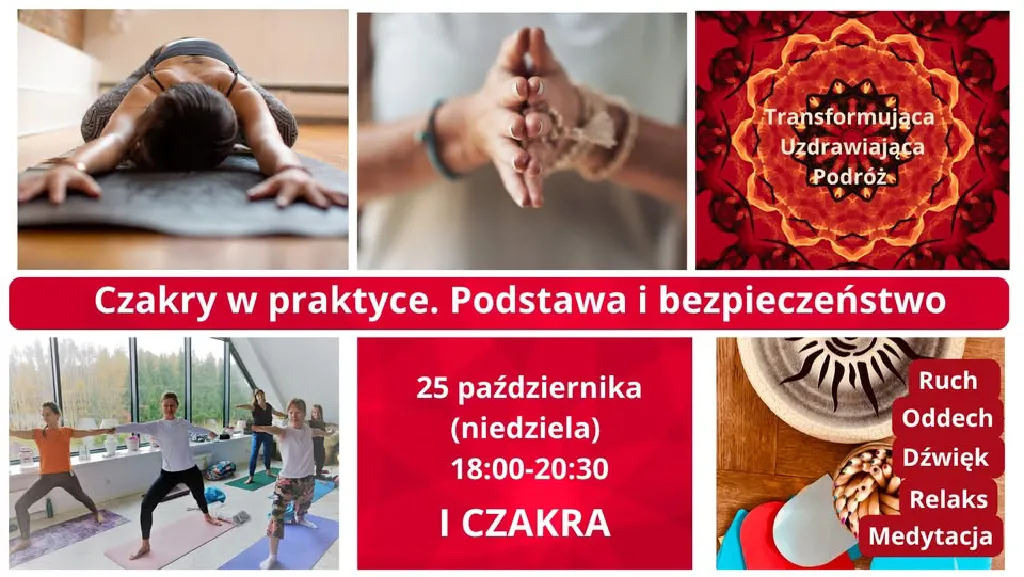 I czakra – warsztaty Jogi Kundalini i arteterapii