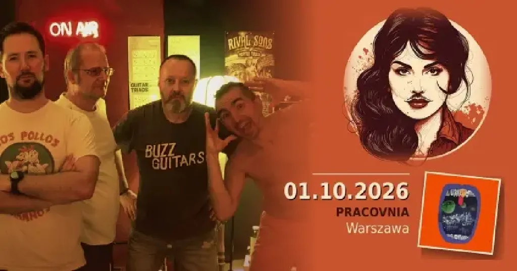 Chica Moustache – koncert i release party