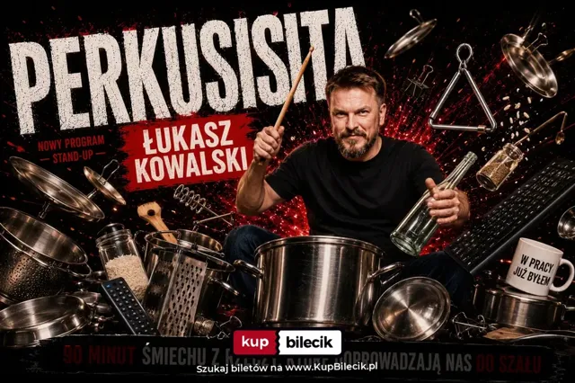 Łukasz Kowalski — premiera programu „Perkusista”
