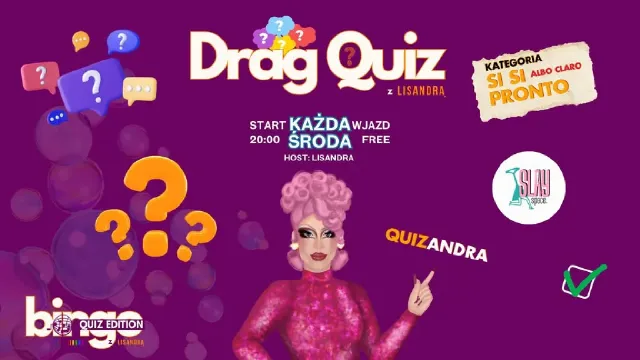 Drag Quiz z Lisandrą – quiz pubowy