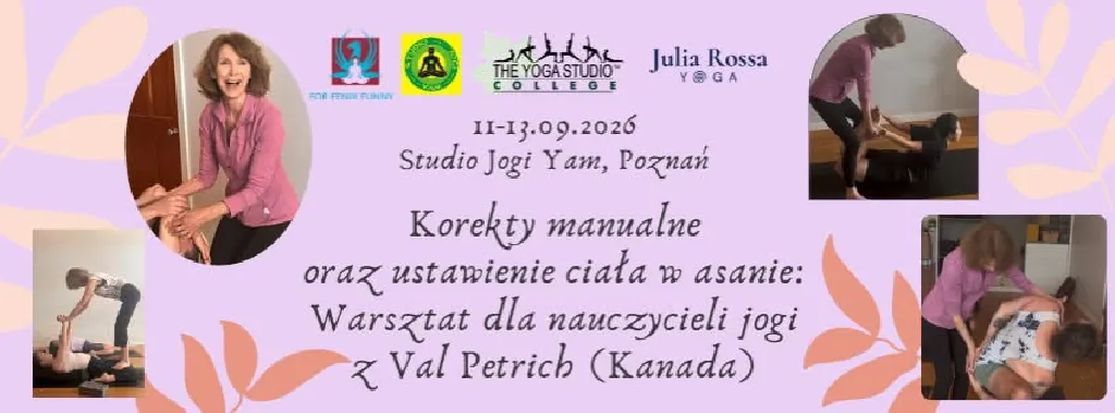 Korekty manualne w asanie – warsztat z Val Petrich