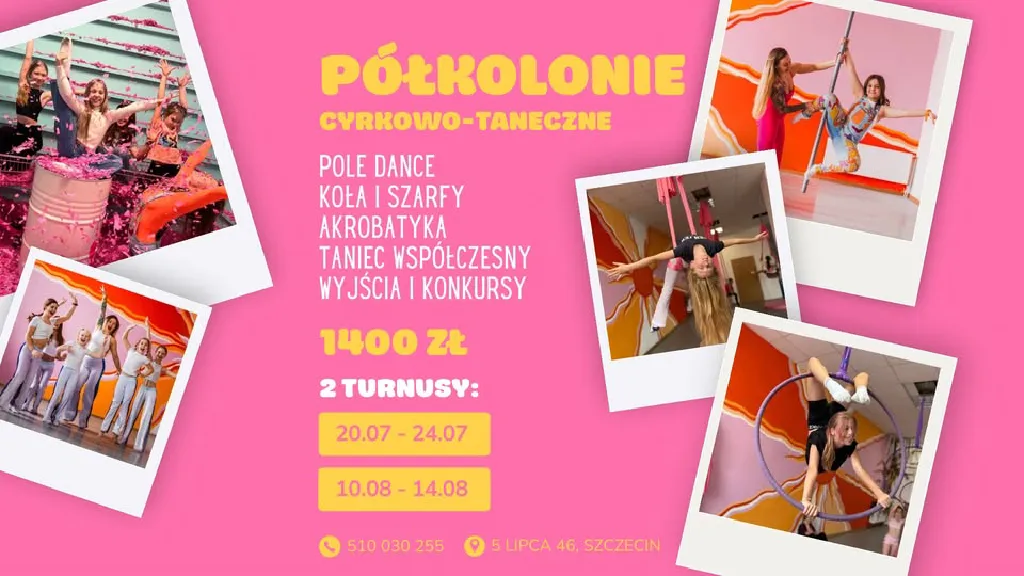 Półkolonie cyrkowo-taneczne w Wibracjach