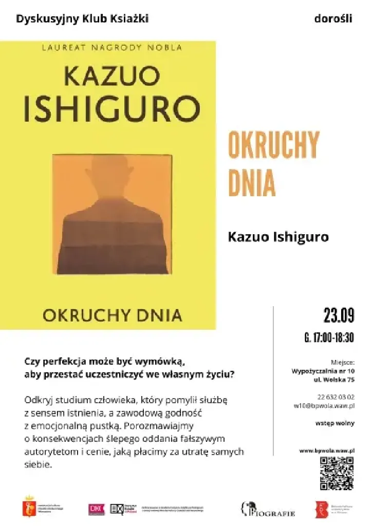 Dyskusyjny Klub Książki: Okruchy dnia