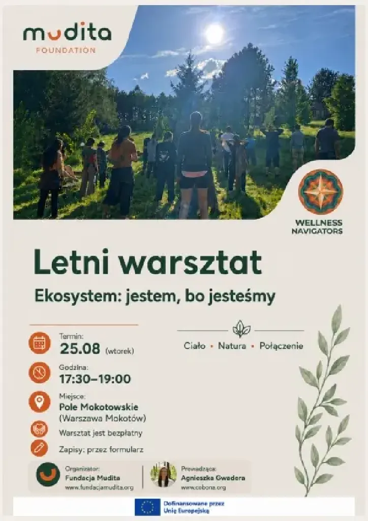 Wellness Navigators – warsztat kontaktu z ciałem i naturą