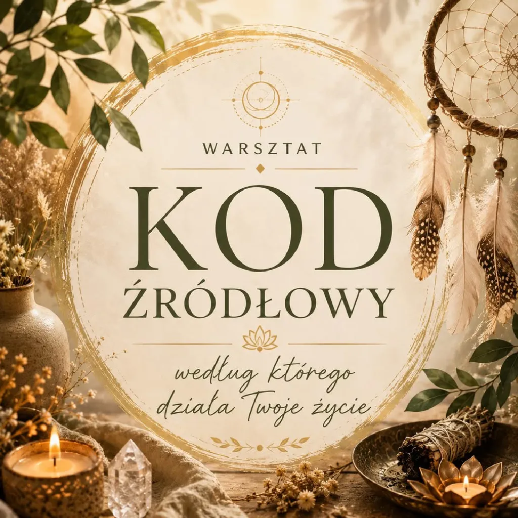 Kod źródłowy, według którego działa Twoje życie – warsztat