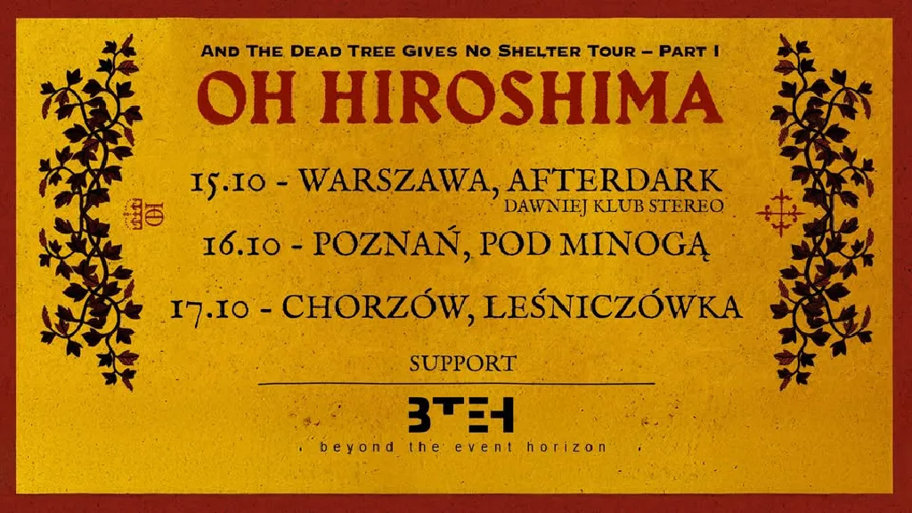 Oh Hiroshima i Beyond the Event Horizon – koncert