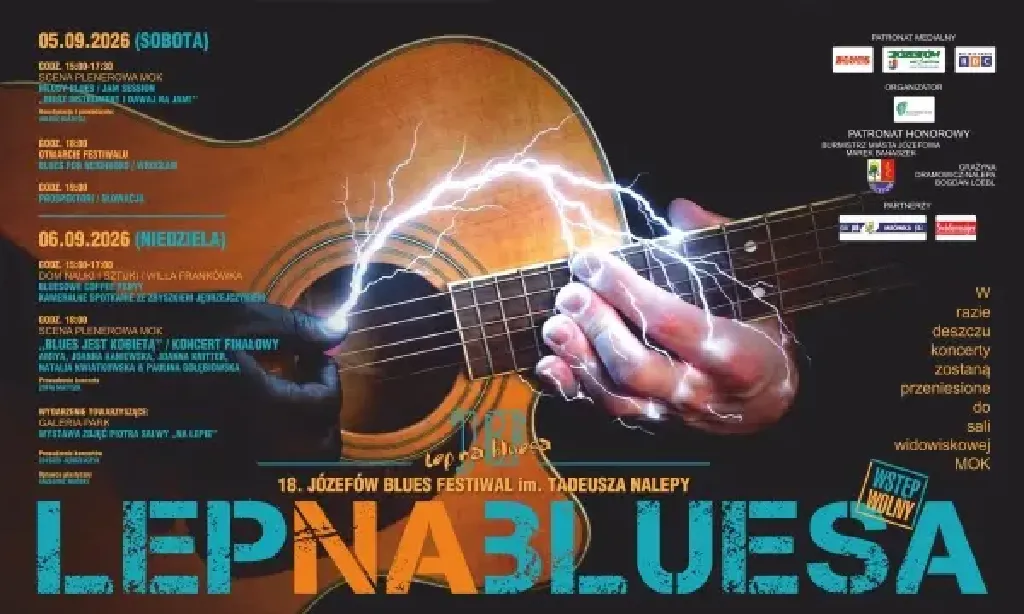 Lep na Bluesa – XVIII Festiwal Bluesowy im. Tadeusza Nalepy