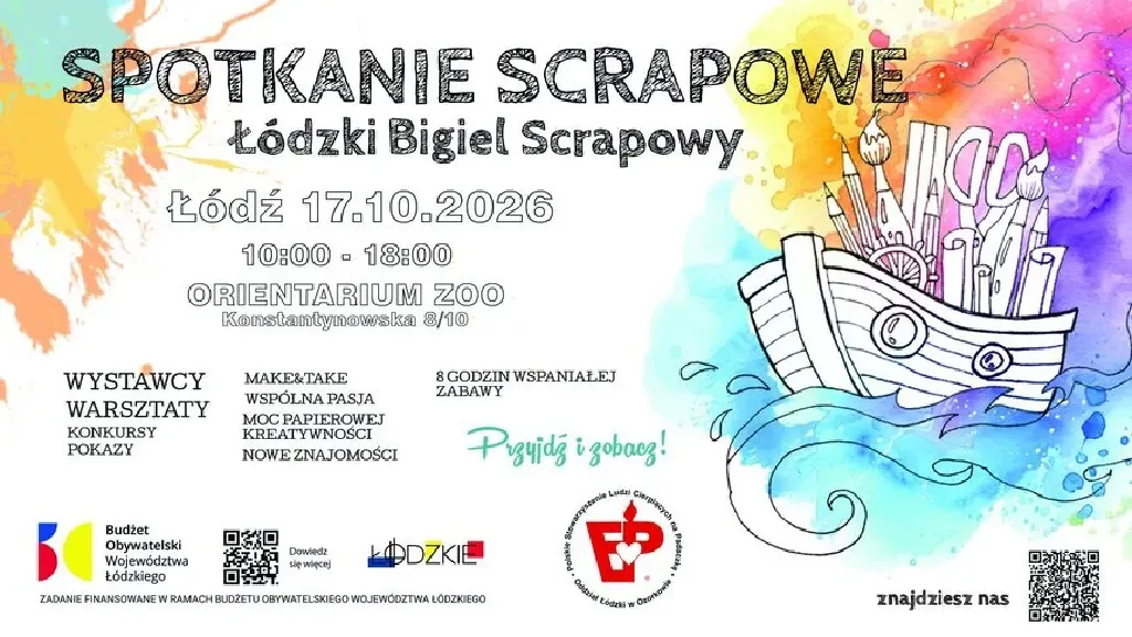 Łódzki Bigiel Scrapowy – warsztaty scrapbookingu