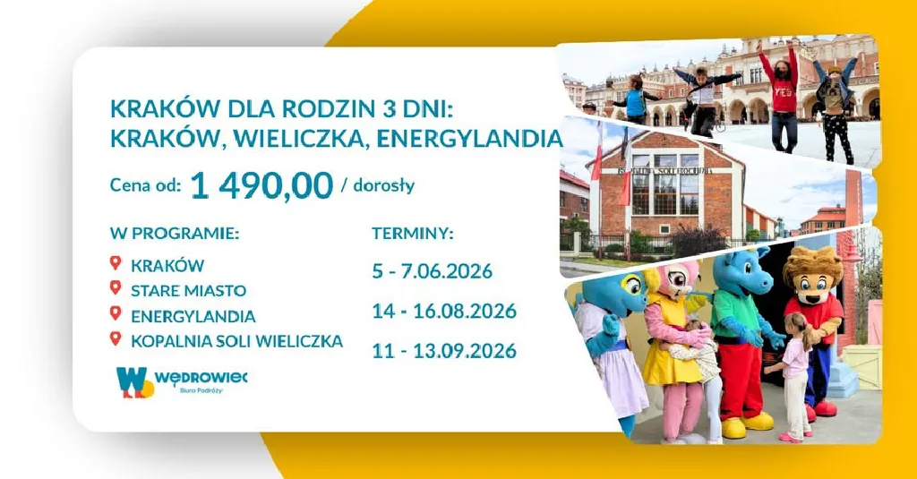 Kraków dla Rodzin – 3-dniowa wycieczka