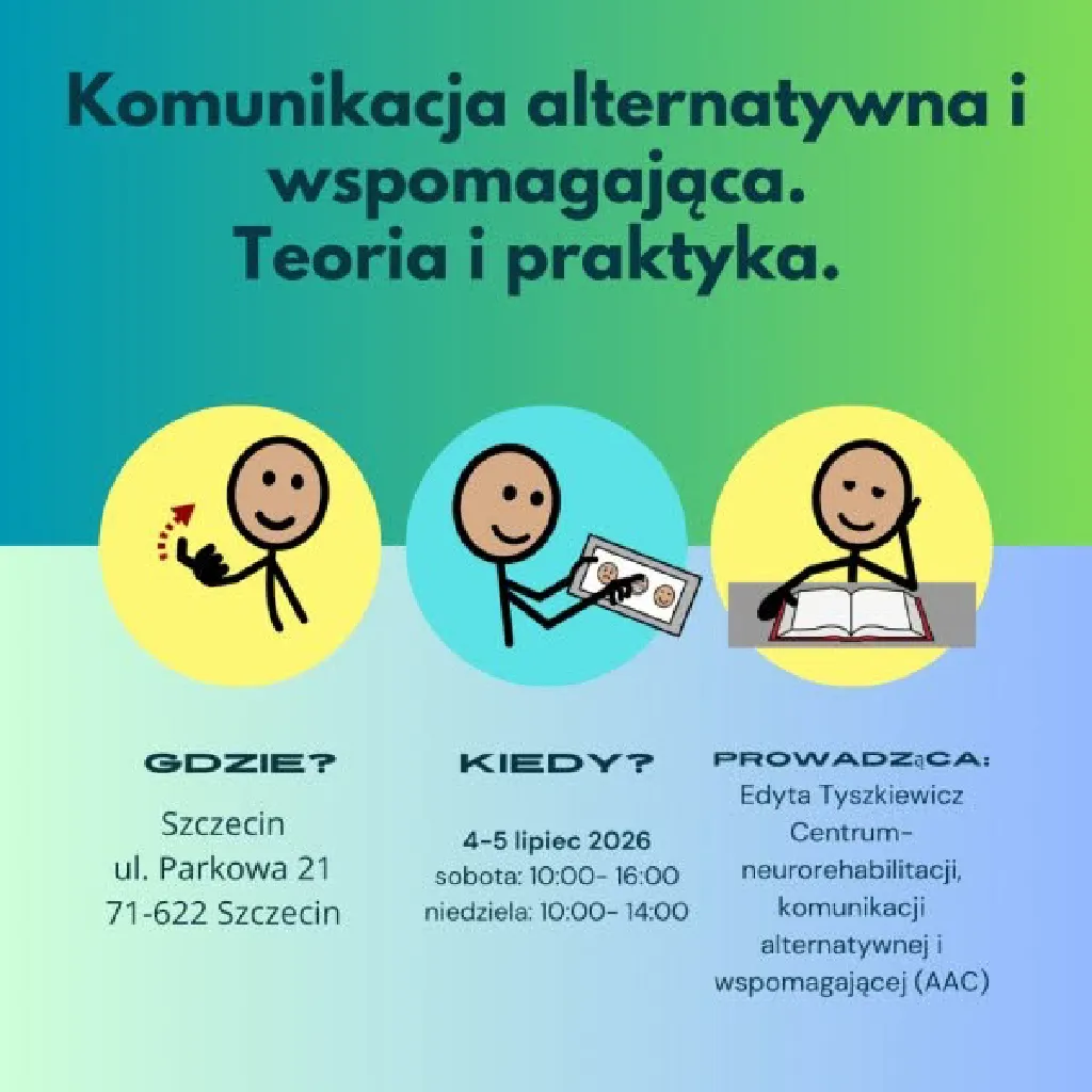 Komunikacja alternatywna i wspomagająca AAC – szkolenie