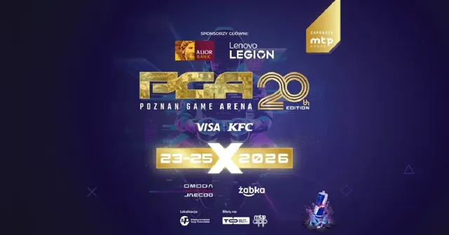 Poznań Game Arena 2026 – jubileusz gamingu
