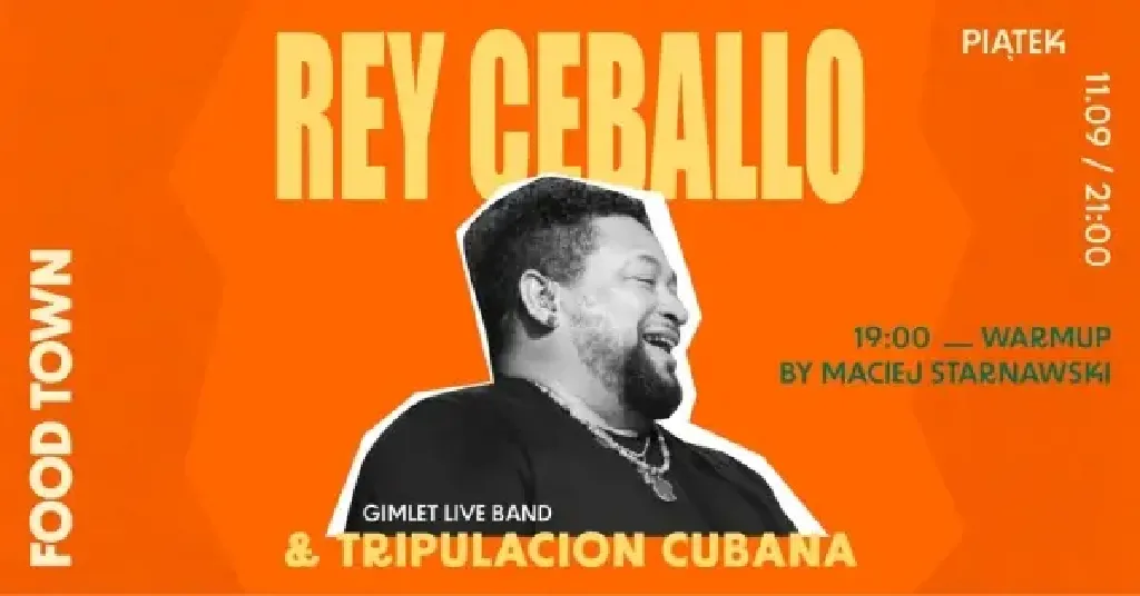 Rey Ceballo & Tripulacion Cubana – koncert w Gimlet Live