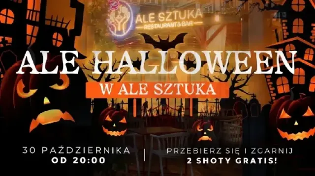 ALE HALLOWEEN w Ale Sztuka – impreza