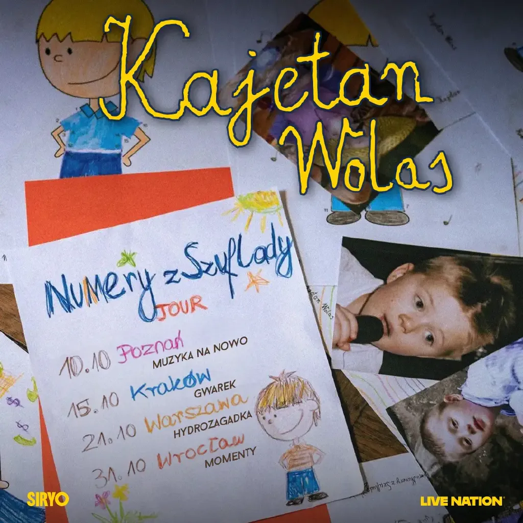 Kajetan Wolas – Numery z Szuflady Tour