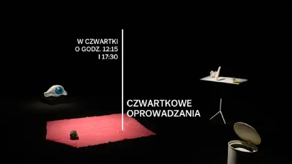 Czwartkowe oprowadzania po wystawach w Zachęcie