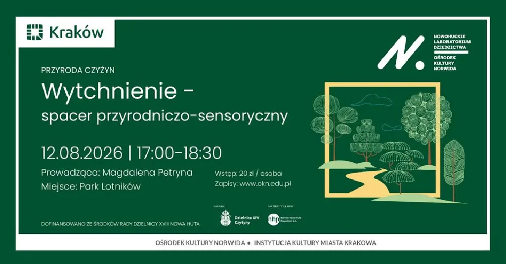 Wytchnienie – spacer przyrodniczo-sensoryczny