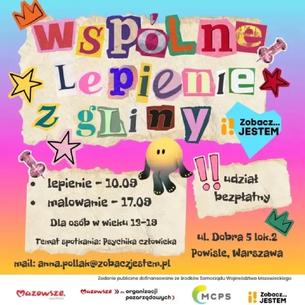 Warsztaty lepienia z gliny – zajęcia