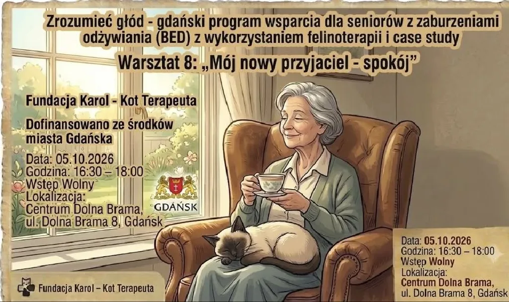 Zrozumieć głód – warsztat: Mój nowy przyjaciel – Spokój