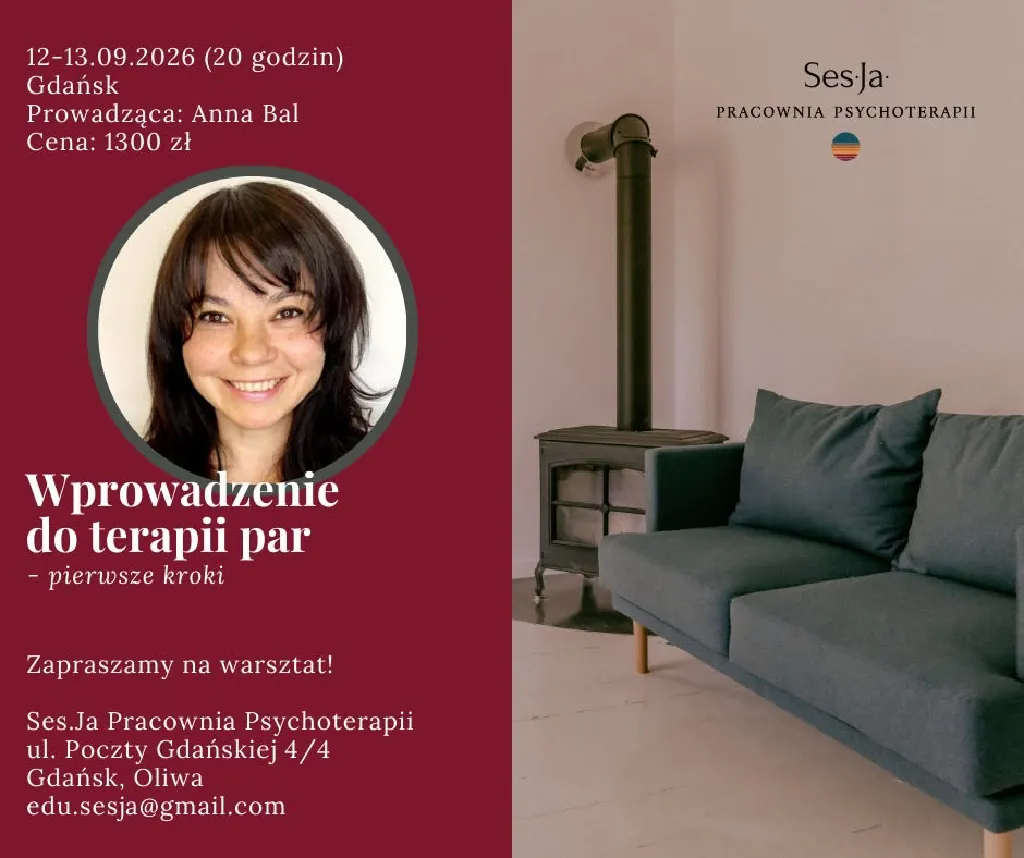 Wprowadzenie do terapii par – warsztat