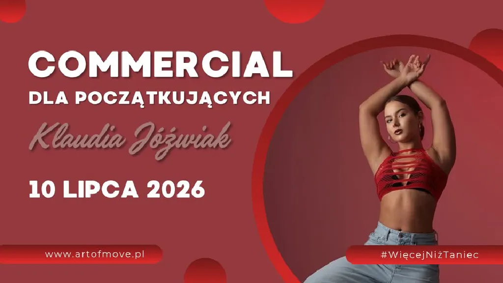 Commercial dla początkujących – zajęcia taneczne