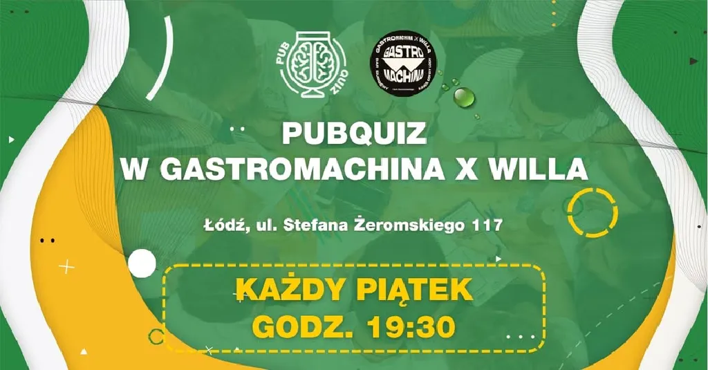 PubQuiz w Gastromachina x Willa