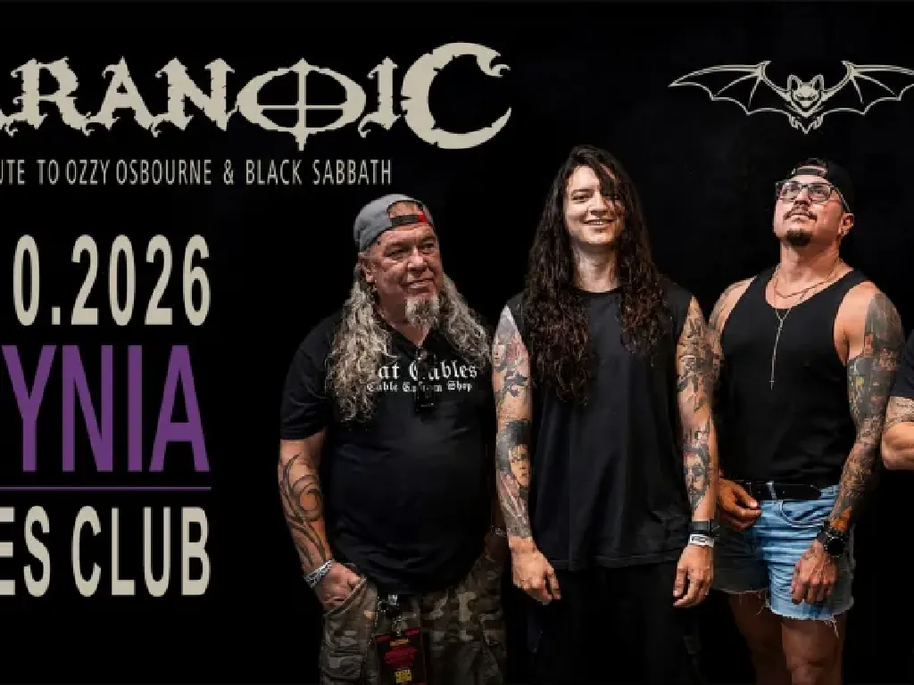 PARANOIC – Tribute to Ozzy Osbourne & Black Sabbath